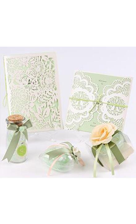 【成都结婚喜糖盒】绿色喜糖盒套装（购喜糖,送糖盒,免费装盒）